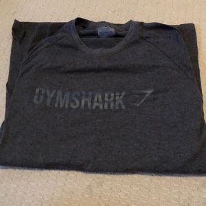 long sleeve gym shark shirt